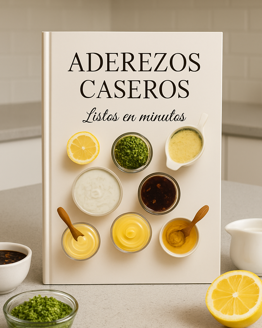 15 ADEREZOS CASEROS - Listos en minutos