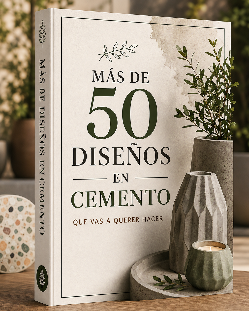 MÁS DE 50 DISEÑOS EN CEMENTO