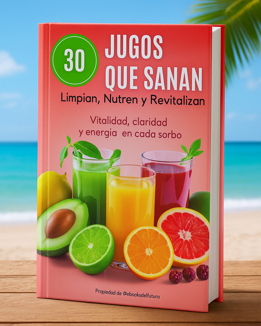 30 JUGOS QUE SANAN - Recuperá tu energía, tu cintura y tu bienestar.