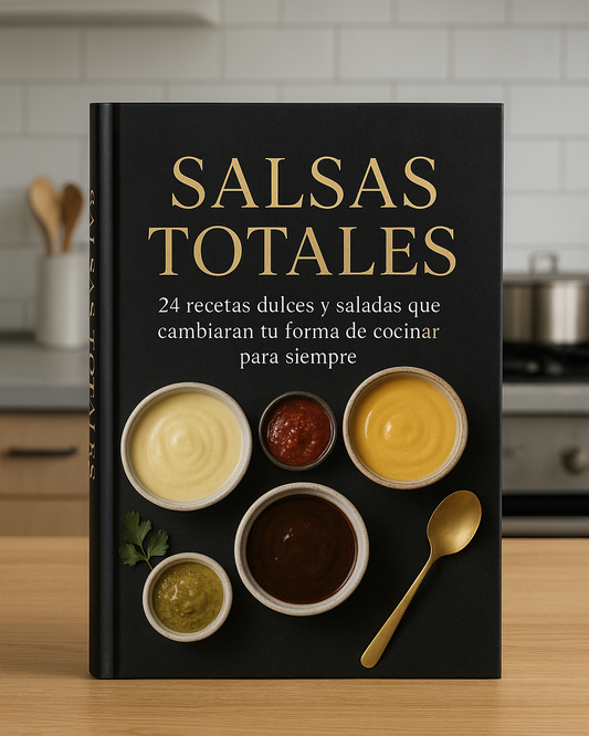 SALSAS TOTALES - 24 RECETAS QUE TRANSFORMARÁN TUS COMIDAS