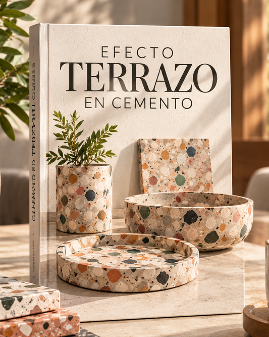 EFECTO TERRAZO EN CEMENTO
