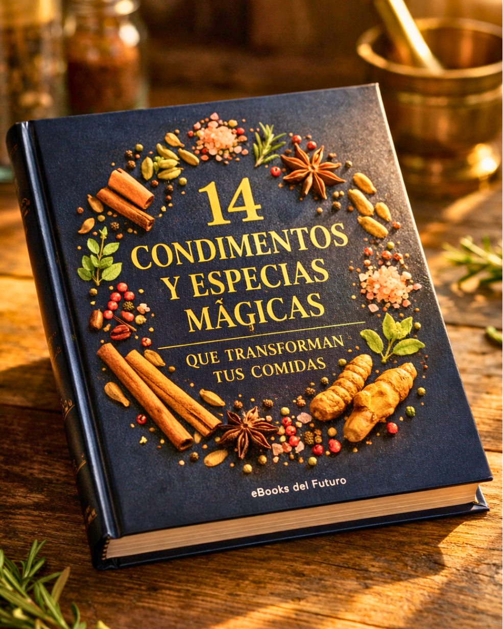 14 CONDIMENTOS Y ESPECIAS MAGICAS